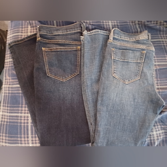 2 OLD NAVY "Sweetheart" skinny jeans size 6 short - Picture 1 of 13
